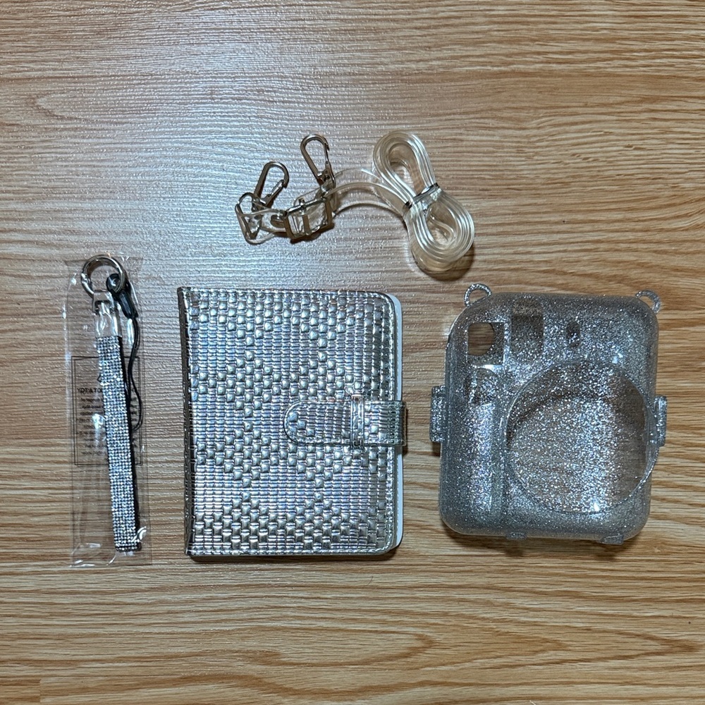 Instax Silver Camera Accessories Set